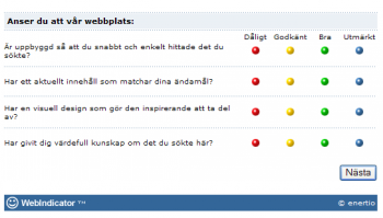 Unders&ouml;ka hemsida